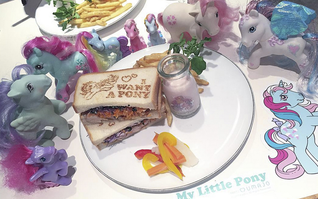 La cafetería de Mi Pequeño Pony en Harajuku, Japón