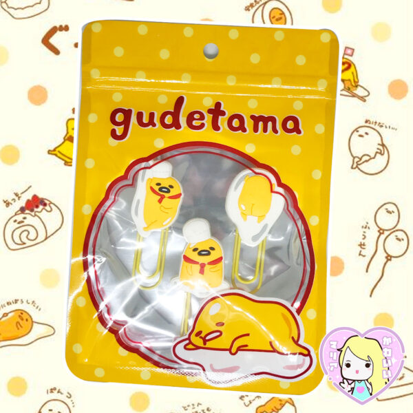 Set Clips Gudetama