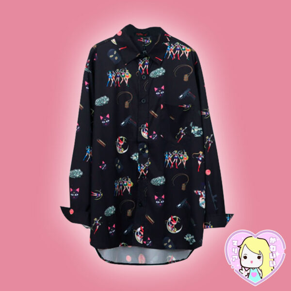 Camisa Sailor Moon Gang - Imagen 2