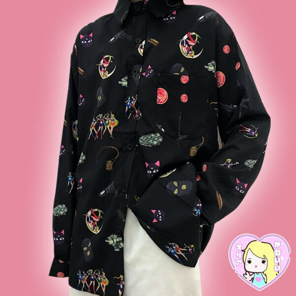 Camisa Sailor Moon Gang