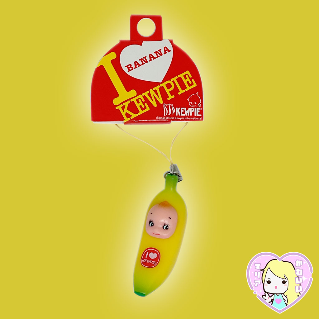 Colgante Netsuke Kewpie Banana