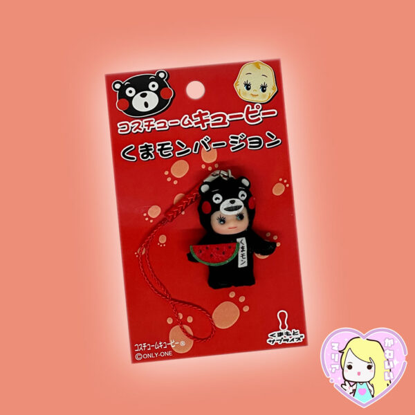 Colgante Netsuke Kewpie Kumamon Suika