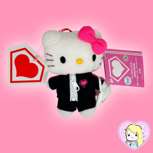 Plushy Strap Hello Kitty x Super Lovers Fashion Harajuku ~ Black