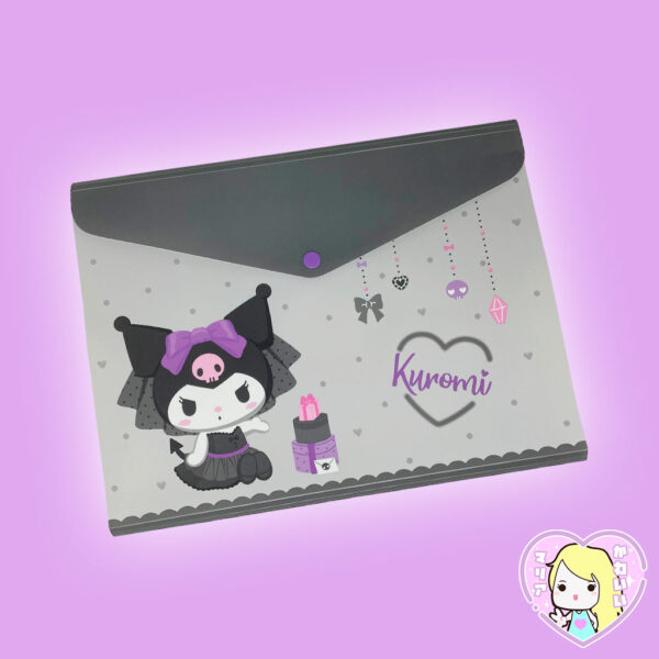 Carpeta Porta Documentos Kuromi ~ Atari Kuji 10