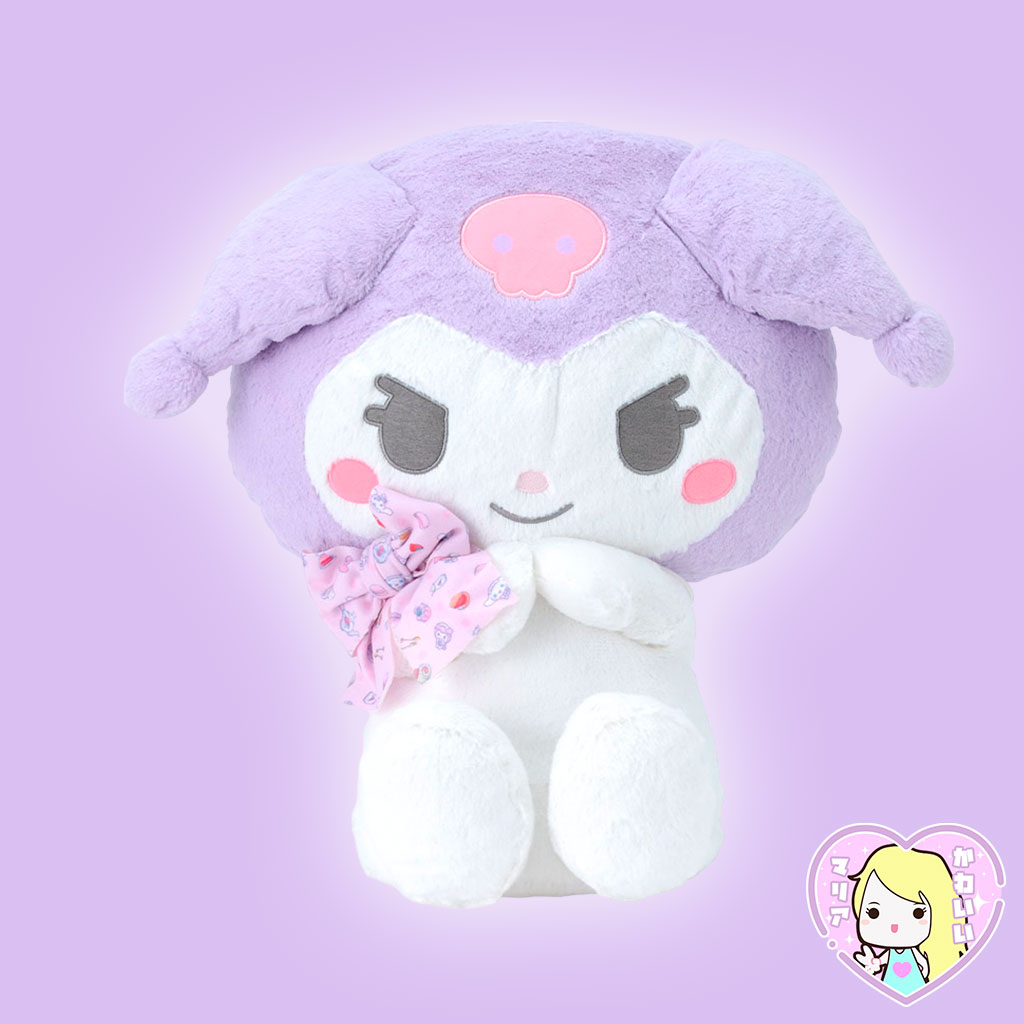Peluche BIG SIZE Sanrio Kuromi Sweety Yurukawa Design Sega