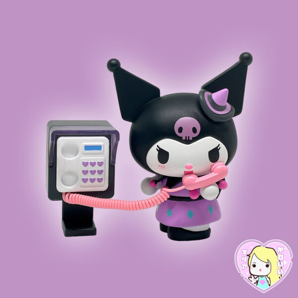 Blind Box POP MART Sanrio Characters Sweet Besties ~ Telephone Booth Kuromi