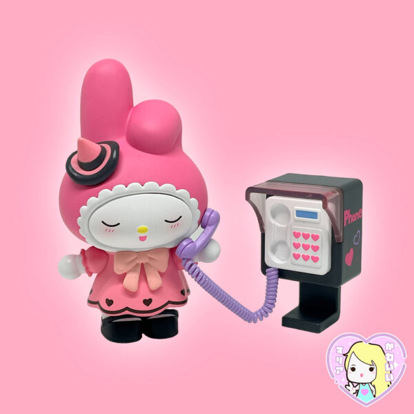 Blind Box POP MART Sanrio Characters Sweet Besties ~ Telephone Booth My Melody