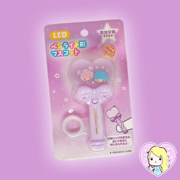 Mini Lighstick Charm Sanrio ~ Little Twin Stars - Imagen 2