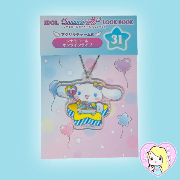 Strap Acrílico Idol Cinnamoroll Look Book ~ Happy Kuji 31