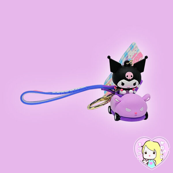 Llavero Sanrio Auto Kuromi & Baku - Imagen 2