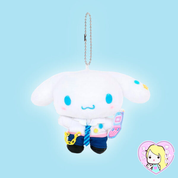 Plushy Strap Sanrio Tokimeki Heisei Kogal ~ Cinnamoroll