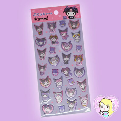 Set Stickers 3D Sanrio ~ Kuromi