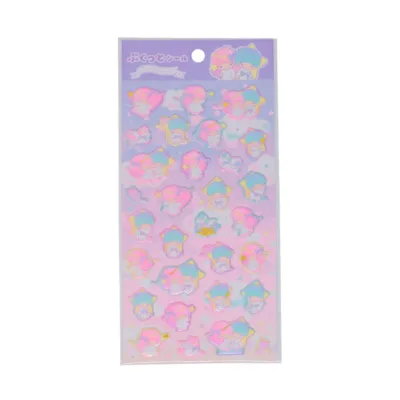 Set Stickers 3D Sanrio ~ Little Twin Stars