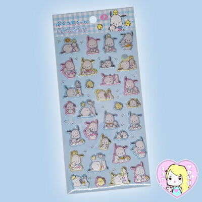 Set Stickers 3D Sanrio ~ Pochacco