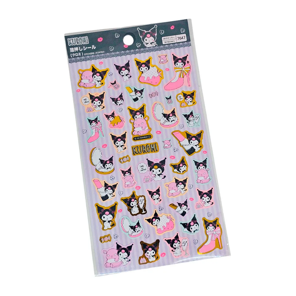 Set Stickers Sanrio ~ Kuromi & Baku