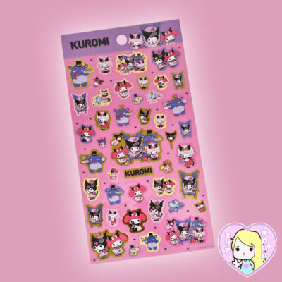 Set Stickers Sanrio ~ Kuromi ~ My Melody ~ My Sweet Piano