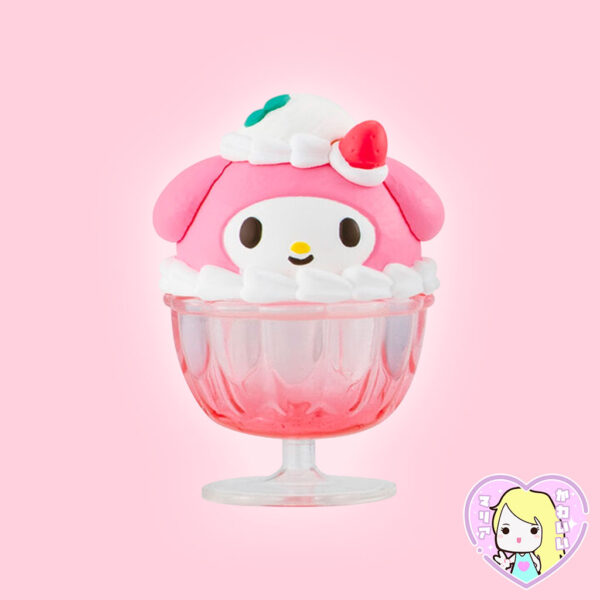 Gashapon Figura Sanrio Characters Capchara Ice Cream ~ My Melody