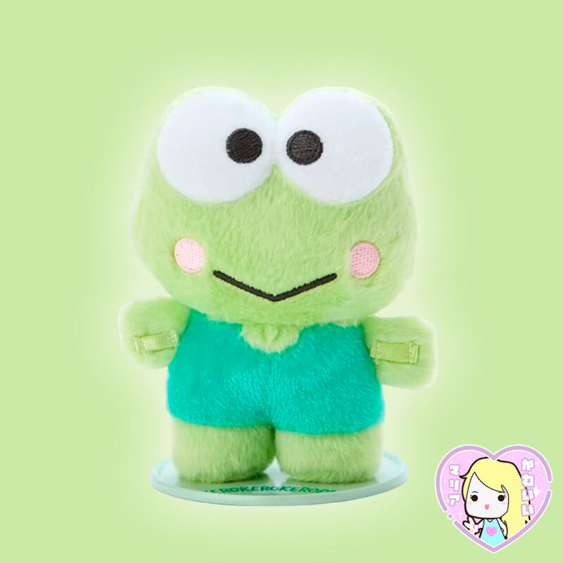 Peluche Keroppi 17 Cm Hello Kitty And Friends - Douce Peluche Verte Pour Bébé Et Enfant, Idéal Câlin Et Cadeau
