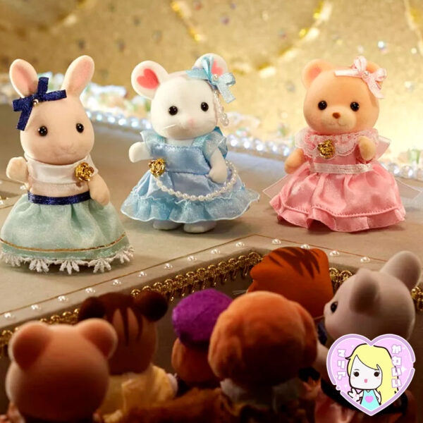 [Lista] Sylvanian Families ~ Set Lindos vestidos de niñas ~ Cute Dress Girls Set - Imagen 2