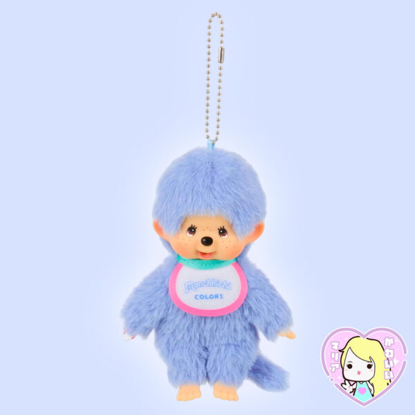 Plushy Strap Monchhichi Colors ~ Sky Blue