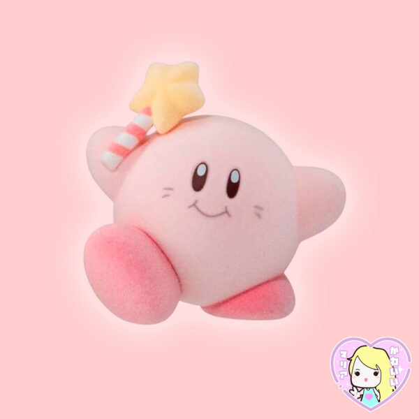 Kirby’s Dream Land Pupupu Flocked Doll ~ Kirby Classic - Imagen 2