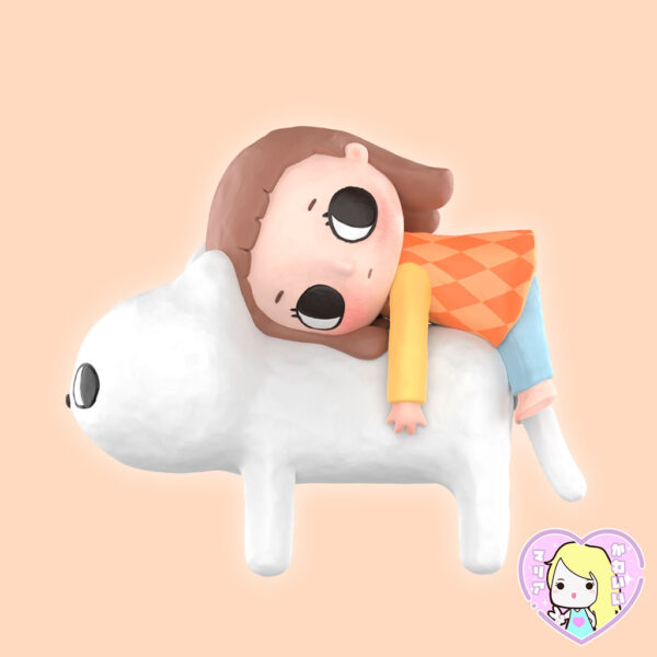 Pop Mart Nyota's Fluffy Life Series ~ Kitten Hug