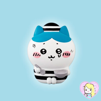 Chiikawa Friends 4 Figura Sofubi Bandai ~ Hachiware Keimusho