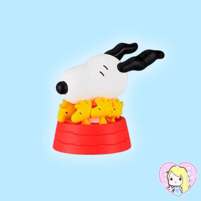 Gashapon Peanuts Snoopy & Woodstock Nakayoshi Figure 2 ~ Type A