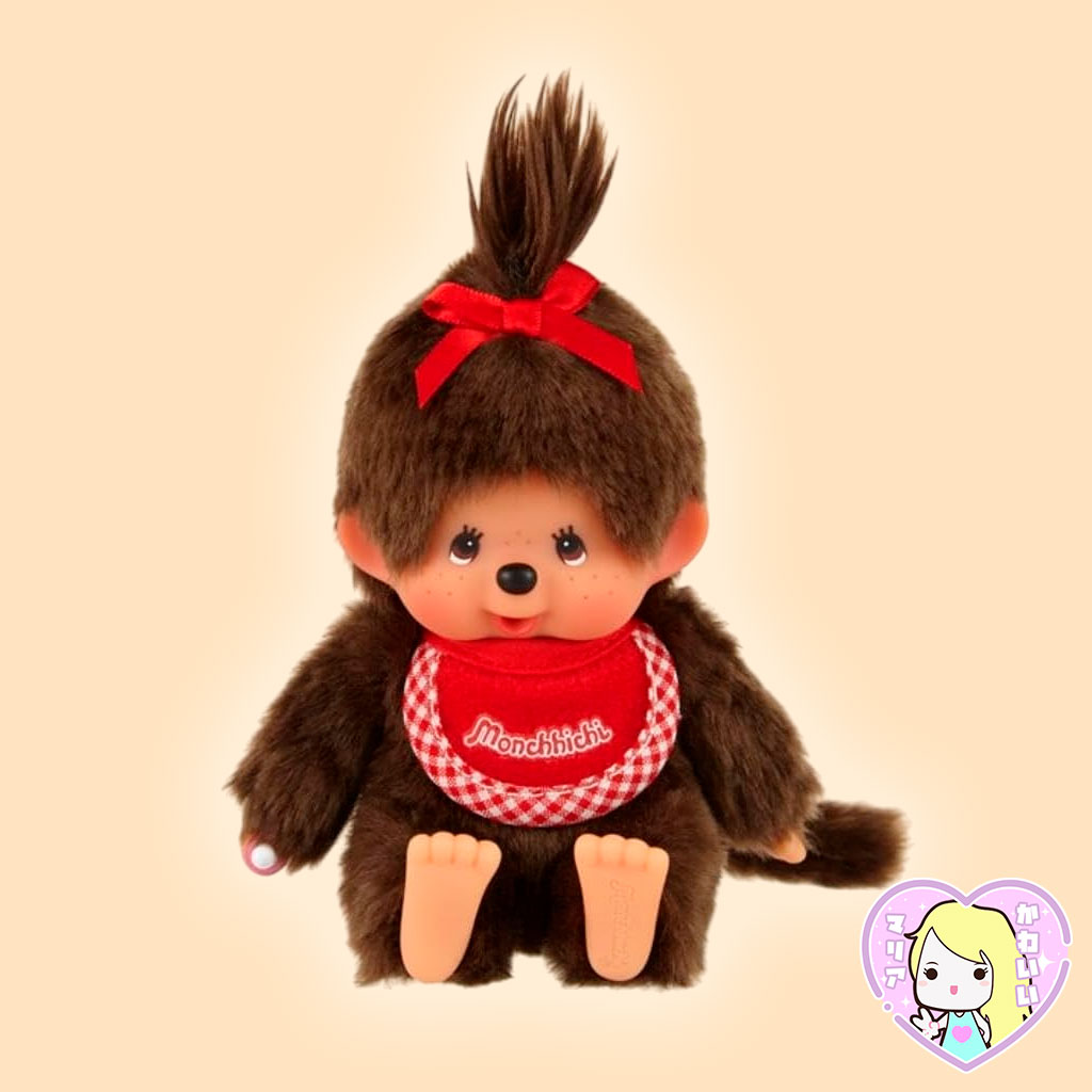 Peluche Monchhichi Girl Café Small