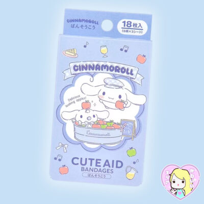 Parche Curitas Banditas Adhesivas Sanrio Characters ~ Cinnamoroll