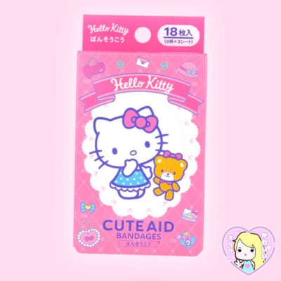 Parche Curitas Banditas Adhesivas Sanrio Characters ~ Hello Kitty