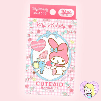 Parche Curitas Banditas Adhesivas Sanrio Characters ~ My Melody