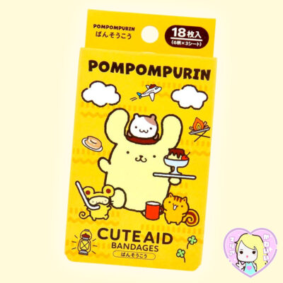 Parche Curitas Banditas Adhesivas Sanrio Characters ~ Pompompurin
