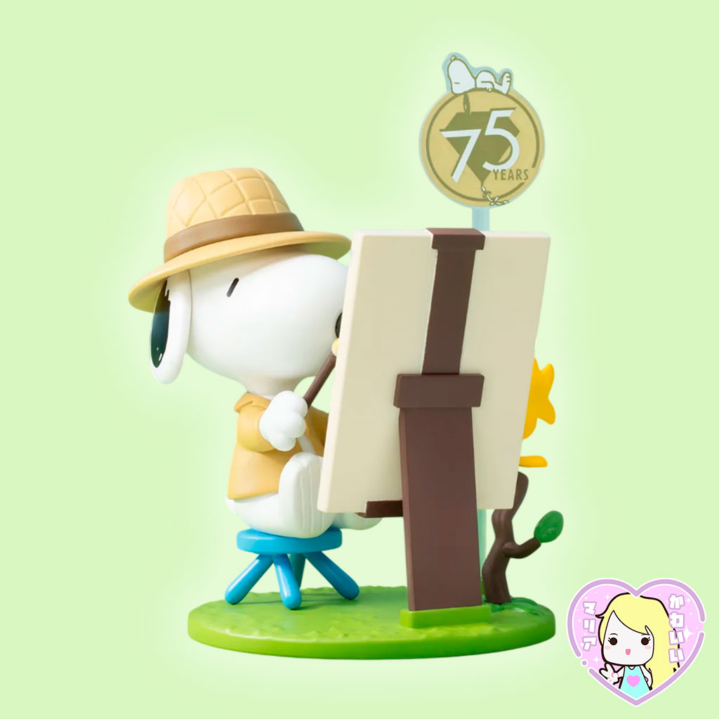 Pop Mart Peanuts 75th Anniversary Snoopy Comic Life Series ~ Draw a Masterpiece