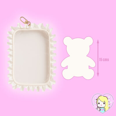 Alternative view of Carry Case Oshikatsu ~ Transportador con vuelos blanco