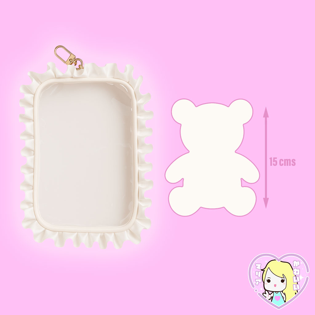 Carry Case Oshikatsu ~ Transportador con vuelos blanco - Imagen 2