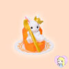 Gashapon Usagi Yōgashi Honpo ~ Bizcocho y conejo blanco