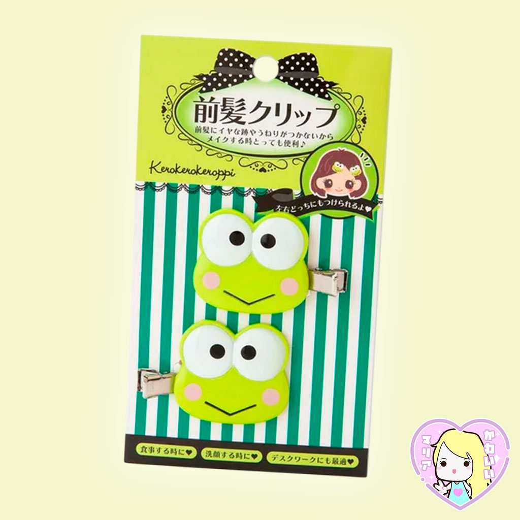 Set Hair Clip Pinches para el cabello Keroppi