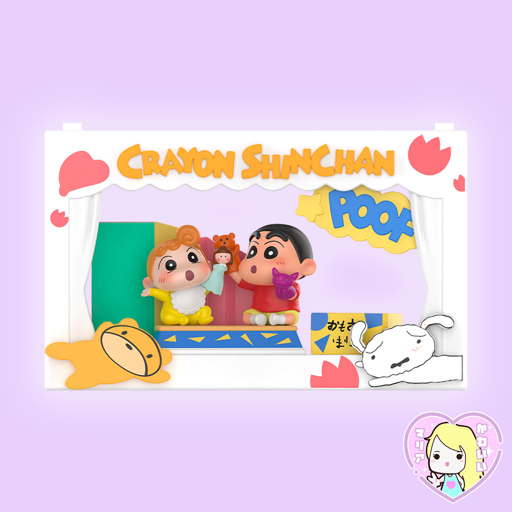 Blind Box Pop Mart Crayon Shinchan Life Theatre Series - Imagen 3