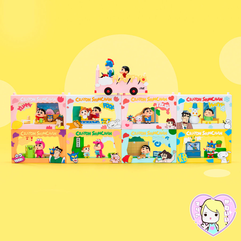 Blind Box Pop Mart Crayon Shinchan Life Theatre Series - Imagen 2