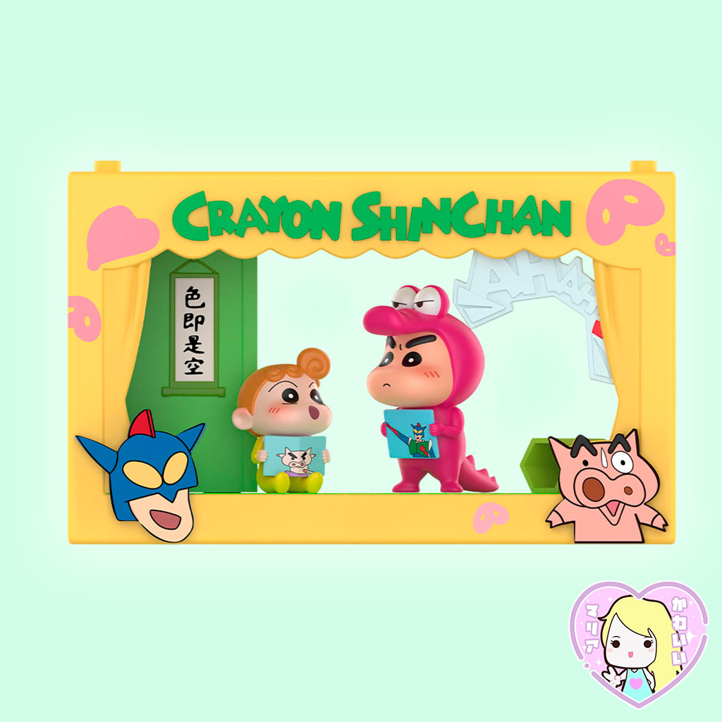 Blind Box Pop Mart Crayon Shinchan Life Theatre Series - Imagen 7