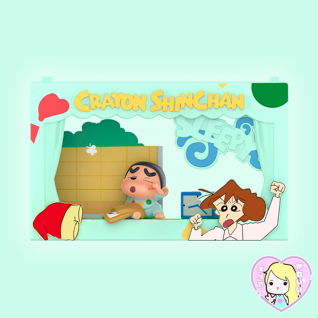 Blind Box Pop Mart Crayon Shinchan Life Theatre Series - Imagen 9