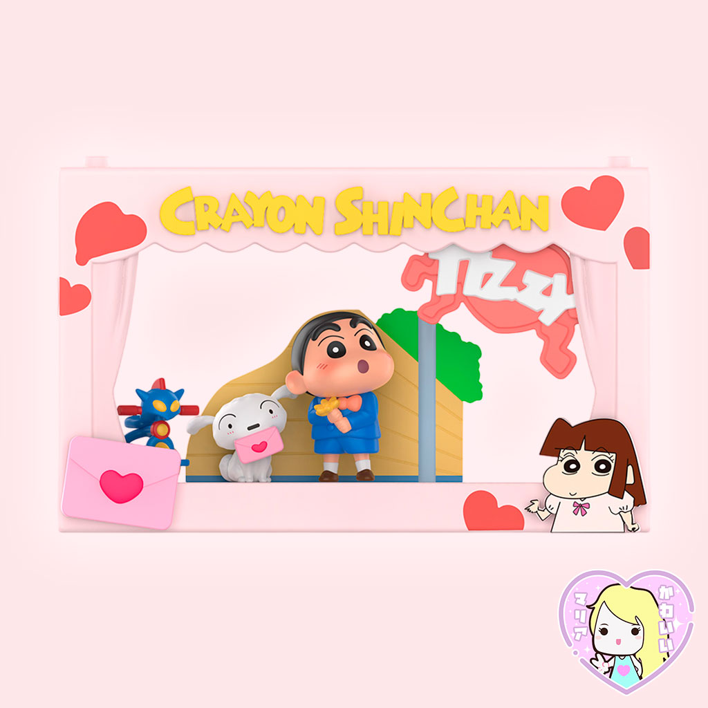 Blind Box Pop Mart Crayon Shinchan Life Theatre Series - Imagen 5