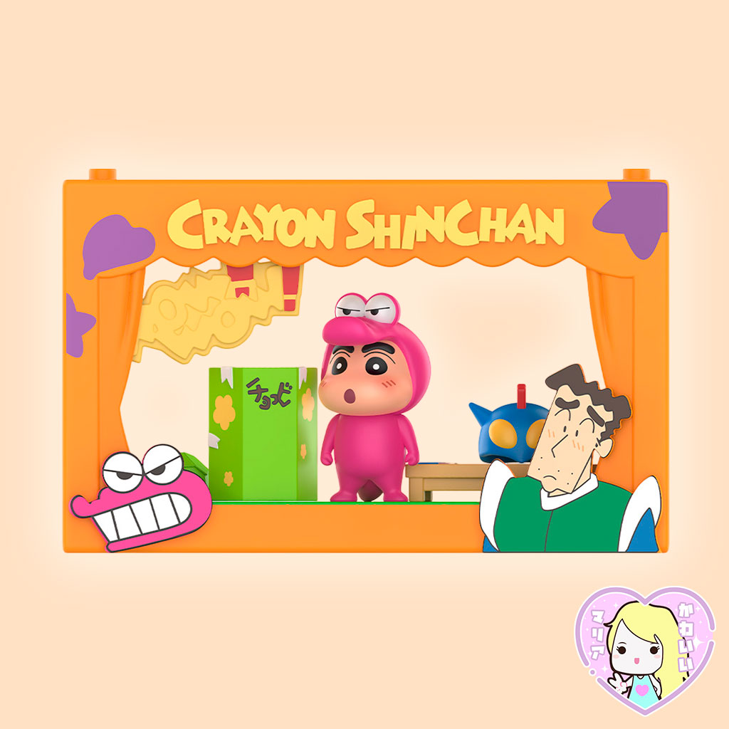 Blind Box Pop Mart Crayon Shinchan Life Theatre Series - Imagen 8