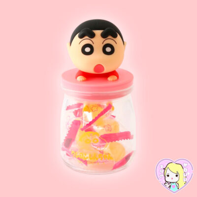 Frasco de vidrio con dulces ~ Candy Bottle Crayon Shin-Chan ~ Shin-Chan