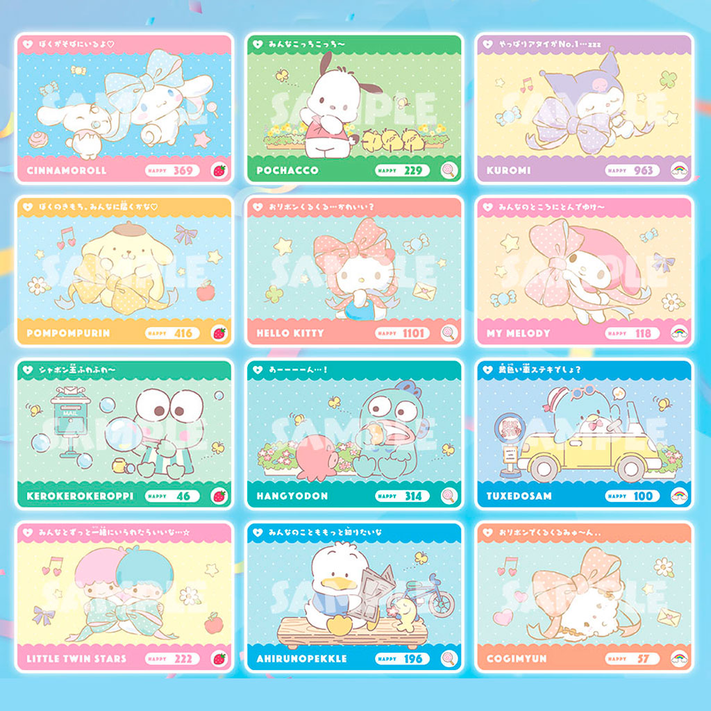 Carddass Bandai Sanrio Characters - Imagen 5