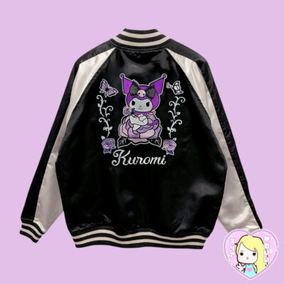 Alternative view of Chaqueta Sukajan Sanrio Characters Original ~ Kuromi