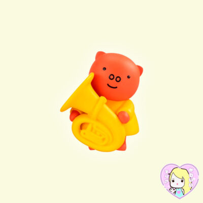 Gashapon Miffy and Friends Swinging Band ~ Grunty