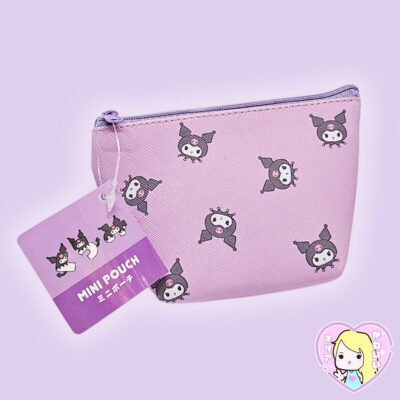 Monedero Mini Pouch Sanrio Characters ~ Kuromi