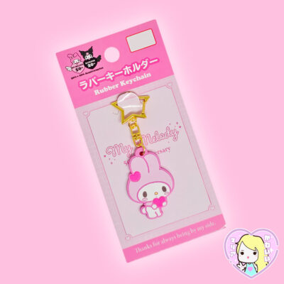 Llavero Rubber Mascot 50 Anniversary ~ Love My Melody